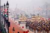 Ved årets militærparade i New Delhi den 26. januar fremviste den indiske hær et betydeligt våbenarsenal, og Indien har da også gennem de seneste fem år været verdens suverænt største våbenimportør. Arkivfoto: Saurabh Das/AP