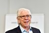 "Bernstein, en mand, som lever i fortiden og tænker som en degenereret idiot," skriver Trump om Carl Bernstein. Arkivfoto: Herbert Neubauer/Ritzau Scanpix