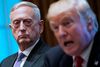 Den tidligere amerikanske forsvarsminister James Mattis (tv) retter nu kritik mod sin tidligere chef, Donald Trump. Foto: Mandel Ngan/AFP