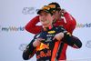 Max Verstappen vandt i 2019 det østrigske grandprix. Det var Hondas første sejr som motorleverandør siden indtræden i 2015. Fra 2022 er japanerne atter ude af sporten. Foto: Ronald Zak/AP