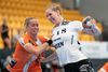 Mette Tranborg spillede både comeback- og debutkamp for Team Esbjerg i Odense lørdag eftermiddag. Foto: Claus Fisker/Ritzau Scanpix