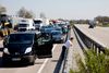 Store tyske motorvejsstrækninger som A5, A8 og A9 er igen i år ramt af vejarbejde, som også kan give risiko for kø og stilstand på motorvejen. Foto: Finn Frandsen