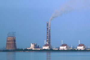 Zaporizjzja-kraftværket er det største atomkraftværk i Europa og i top-10 på verdensplan. Foto: Ralf1969, CC BY-SA 3.0 <https://creativecommons.org/licenses/by-sa/3.0>, via Wikimedia Commons