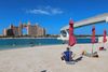 Dubai har oplevet en stigning i antallet af coronatilfælde, men fra myndighederne i Emiraterne lyder beskeden stadig, at situationen er under kontrol. Her ses luksushotellet Atlantis The Palm. Arkivfoto: Giuseppe Cacace/AFP