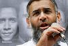 Anjem Choudary er blandt de anholdte i London.