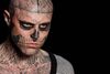 Rick Genest er en canadisk model kendt for sine tatoveringer i reklamer, magasiner og Lady Gagas musikvideo 'Born This Way'. Foto: Felipe Dana/AP