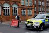 Politiet har afspærret Artillery Place i det sydvestlige London, hvor angrebet fandt sted.