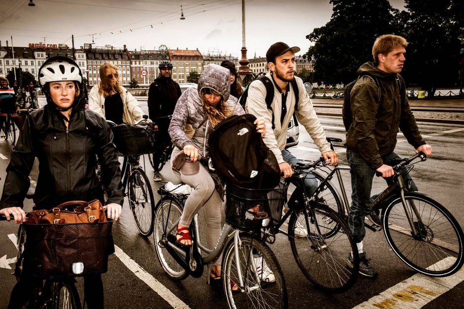 Cykling: I København buldrer cyklerne – i Randers de hellere bilen