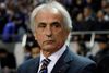 Bosnieren Vahid Halilhodzic, der førte Japan frem til VM-slutrunden, modtog mandag en fyreseddel af Japans Fodboldforbund. Foto: Shuji Kajiyama/AP
