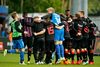 Glade FC Midtjylland-spillere fejrer mesterskabet.