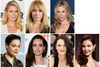 Her ses nogle af de skuespillerinder, som har beskyldt den amerikanske filmproducent Harvey Weinstein for seksuelle overgreb - fra øverst til venstre: Gwyneth Paltrow, Rosanna Arquette, Mira Sorvino og fra nederst til venstre: Rose McGowan, Angelina Jolie Pitt, Asia Argento og Ashley Judd. Foto: AP