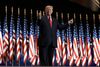 Donald Trump blev natten til fredag formelt accepteret som republikanernes kandidat til november måneds præsidentvalg i USA. Foto: Evan Vucci/AP