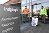 Da et regionalt coronaudbrud i slutningen af marts var værst i Region Midtjylland hjalp hjemmeværnet med at holde uvedkommende ude af Holstebro Sygehus for at hindre smitte. Halvanden måned senere er regionen nu helt fri for coronapatienter på hospitalerne. Arkivfoto: Ernst van Norde