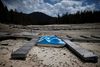 En udtørret bådehavn ved Huntington Lake i Californien, der i fire år har været plaget af omfattende tørke. Eksperter frygter, at grundvandet i Californien kan være helt brugt op om to år.