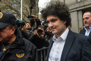 Sam Bankman-Fried, co-founder of FTX Cryptocurrency Derivatives Exchange, departs from court in New York, U.S., on Tuesday, Jan. 3, 2023. Bloomberg photo by Stephanie Keith