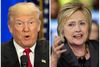 Danskerne ville sætte deres kryds ved Hillary Clinton, hvis de fik lov at stemme til det amerikanske valg. Foto: Mary Altaffer og Chuck Burton/AP
