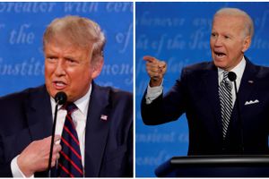 Analyse: Joe Biden styrer mod sit andet år i Det Hvide Hus som en mand, der er indhyllet i kaos og ikke har opfyldt sit største løfte. Ironisk nok stod Donald Trump et helt andet sted efter sit første år ved magten.   