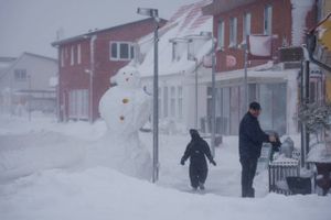 Først onsdag har DMI det endelige overblik over, hvor meget sne der faldt mellem mandag og tirsdag.