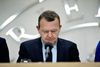 »Det er en meget ulykkelig situation. Svenskerne har valgt at indføre id-kontrol oven på den grænsekontrol, de allerede har lavet. Det er der grund til at beklage,« lød det mandag fra statsminister Lars Løkke Rasmussen. Foto: Philip Davali/Polfoto