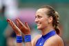 Petra Kvitova åbnede med en sejr ved French Open. Foto: Petr David Josek/AP