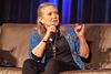 Fisher er bedst kendt for sin rolle som prinsesse Leia i "Star Wars"-filmene. Foto: AP