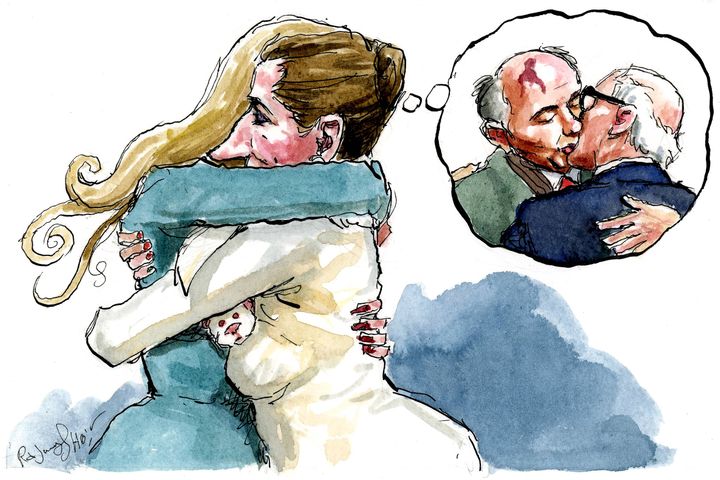 Dagens tegning: Rigtige venner - Jyllands-Posten