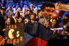 Manny Pacquiao havde flertallet af tilskuere på sin side i MGM Grand Graden Arena.