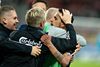 FC Københavns Carlos Zeca har scoret til 1-0 i 3F Superliga mesterskabskampen mellem Aab og FC København på Aalborg Portland Park, torsdag den 23. juli 2020.. (Foto: Henning Bagger/Ritzau Scanpix)
