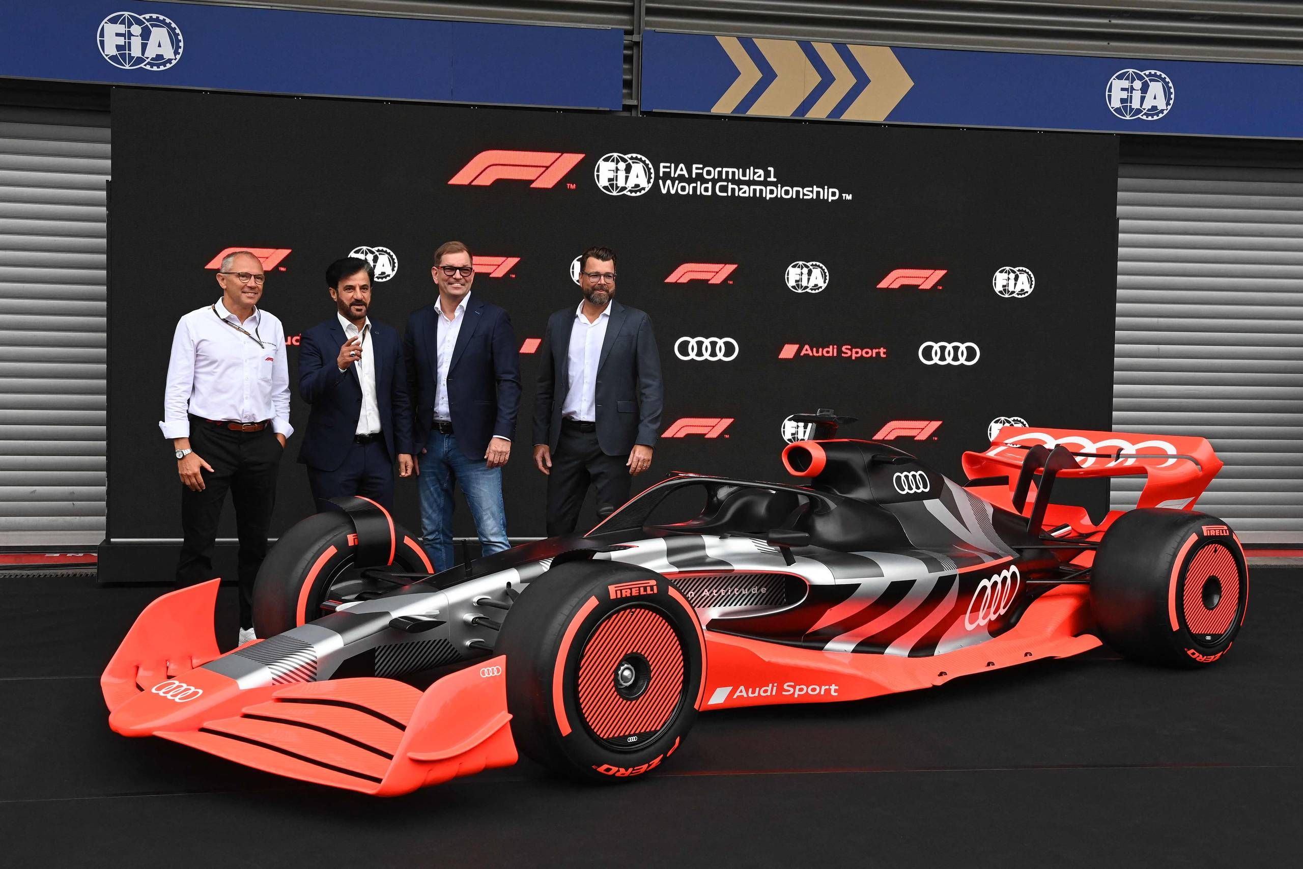 Afvigelse Slik Som regel Audi træder for første gang ind i Formel 1 fra 2026