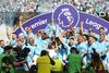Det bliver svært at vriste mesterskabstrofæet ud af Manchester City-spillernes hænder. Foto: Rui Vieira/AP