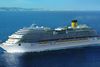 Costa Diadema er Italiens største krydstogtsskib med plads til 3700 passagerer.