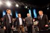De fire partiformænd i blå blok: Lars Løkke Rasmussen (V), Søren Pape (K), Anders Samuelsen (LA) og Kristian Thulesen-Dahl (R)