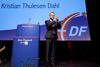 Kristian Thulesen Dahl meldte på Dansk Folkepartis årsmøde ud, at partiet på ingen måde kan gå med til Liberal Alliances krav om en sænkning af topskatten på 5 procent. Foto: Claus Bonnerup