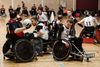 Kommunernes krav om flere penge skyldes ikke mindst stigende udgifter til udsatte og handicappede borgere – her deltagere i en turnering for kørestolsbrugere. Arkivfoto: Morten Lau-Nielsen