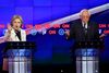 Hillary Clinton og Bernie Sanders. Arkivfoto: Seth Wenig/AP