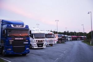 Regeringen og DF vil begrænse, hvor længe en lastbil må stå parkeret på en rasteplads. Dybt problematisk, mener både Dansk Industri og vognmænd.