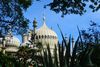 Kong George IV var som mange andre på sin tid dybt fascineret af Orientens arkitektur. Royal Pavilion sammenlignes af mange med indiske Taj Mahal. Foto: Kristoffer Flakstad