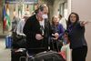 Rejsende ankommer fra Frankfurt til lufthavnen i Denver, Colorado. USA's udenrigsministerium har bedt amerikanerne om at vende hjem fra udlandet hurtigst muligt og undgå at rejse ud. Foto: Jim Urquhart/Reuters