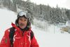 Mikael Jensen er skiinstruktør i Alpe d’Huez og har i de seneste dage kørt offpiste i nærheden af det sted, hvor to danske brødre forleden mistede livet i en lavine. Arkivfoto: Morten Zahle