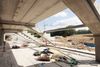 Stadionbyggeriet som det så ud i august 2025. Arkivfoto: Tobias Nielsen