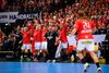 Mikkel Hansen scorede 14 mål i Danmarks sejr over Norge. Foto: Jonathan Nackstrand