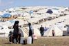 Teltlejr med internt fordrevne i Idlib-provinsen i det nordlige Syrien. Over 5 mio. syrere lever på denne måde.
