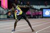 Verdensrekordholderen på 100 meter, Usain Bolt, siger, han har skkrevet kontrakt med en fodboldklub. Foto: David J. Phillip/AP