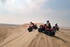 Quad bikes er en populær sport i Qatars ørken. De robuste køretøjer findes i mange forskellige størrelser, og de største kan snildt nå en fart over 100 km/t. Foto: Nina Faurby