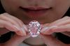 Diamanten The Pink Star. Foto: Vincent Yu/AP