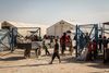 Arkivfoto fra Al-Hol-flygtningelejren i Syrien. Netop syrere udgør den største gruppe af udlændinge, der i år har valgt at rejse hjem og genetablere sig mod at modtage kontant støtte fra Danmark. Foto: Thea Pedersen