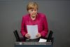 - Intet retfærdiggør Ruslands direkte eller indirekte indblanden i kampene i Donetsk og Lugansk, siger Tysklands forbundskansler Angela Merkel.