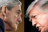 De to hovedpersoner i undersøgelsen om Ruslands indblanding i den amerikanske valgkamp: Den særlige undersøger Robert Mueller og præsident Donald Trump. Foto: SAUL LOEB, BRENDAN SMIALOWSKI/AP