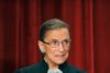 (FILES) In this file photo taken on September 29, 2009 US Supreme Court Justice Ruth Bader Ginsburg poses during a group photo in the East Conference Room of the Supreme Court in Washington, DC. - Supreme Court Justice Ruth Bader Ginsburg died September 18, 2020 at her home in Washington, the court says. She was 87. Ginsburg died of complications from metastatic pancreatic cancer. (Photo by Mandel NGAN / AFP)