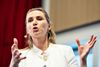Socialdemokratiets formand Mette Frederiksen siger, at hun vil arbejde på at etablere et helt nyt asylsystem. Foto: Henning Bagger/Ritzau Scanpix